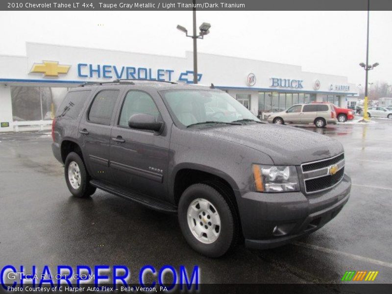Taupe Gray Metallic / Light Titanium/Dark Titanium 2010 Chevrolet Tahoe LT 4x4