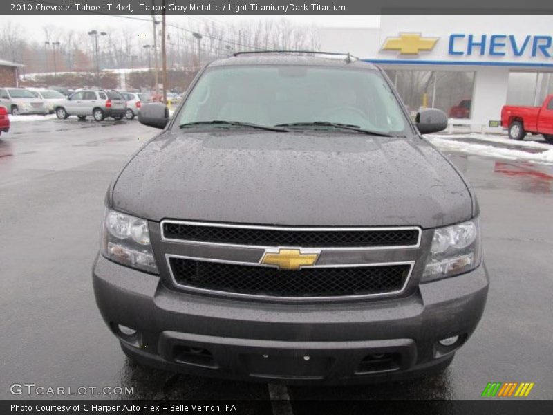 Taupe Gray Metallic / Light Titanium/Dark Titanium 2010 Chevrolet Tahoe LT 4x4