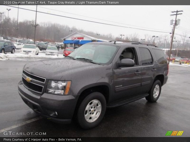 Taupe Gray Metallic / Light Titanium/Dark Titanium 2010 Chevrolet Tahoe LT 4x4
