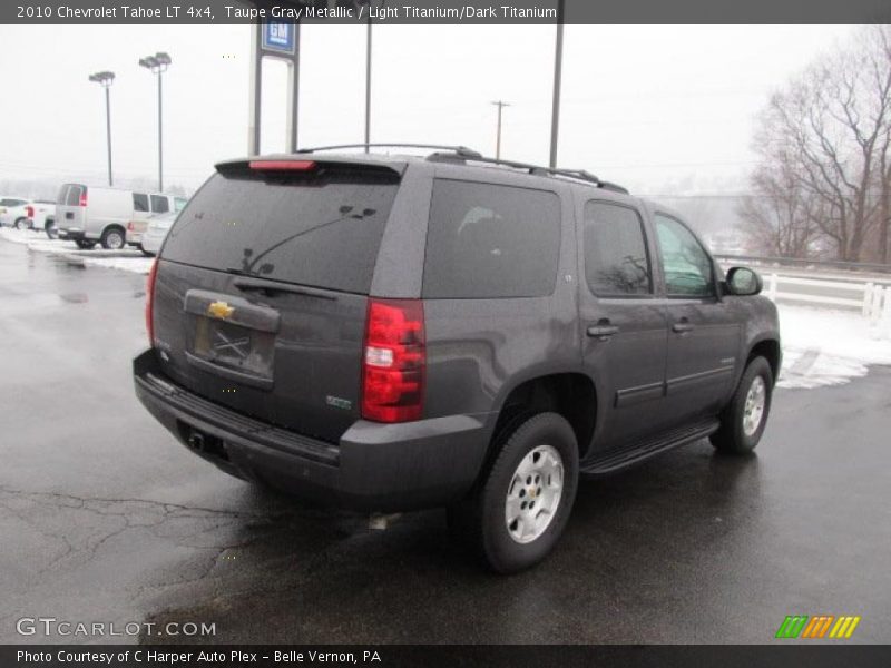Taupe Gray Metallic / Light Titanium/Dark Titanium 2010 Chevrolet Tahoe LT 4x4
