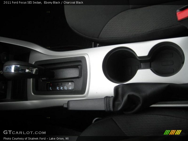 Ebony Black / Charcoal Black 2011 Ford Focus SES Sedan