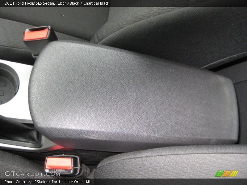 Ebony Black / Charcoal Black 2011 Ford Focus SES Sedan