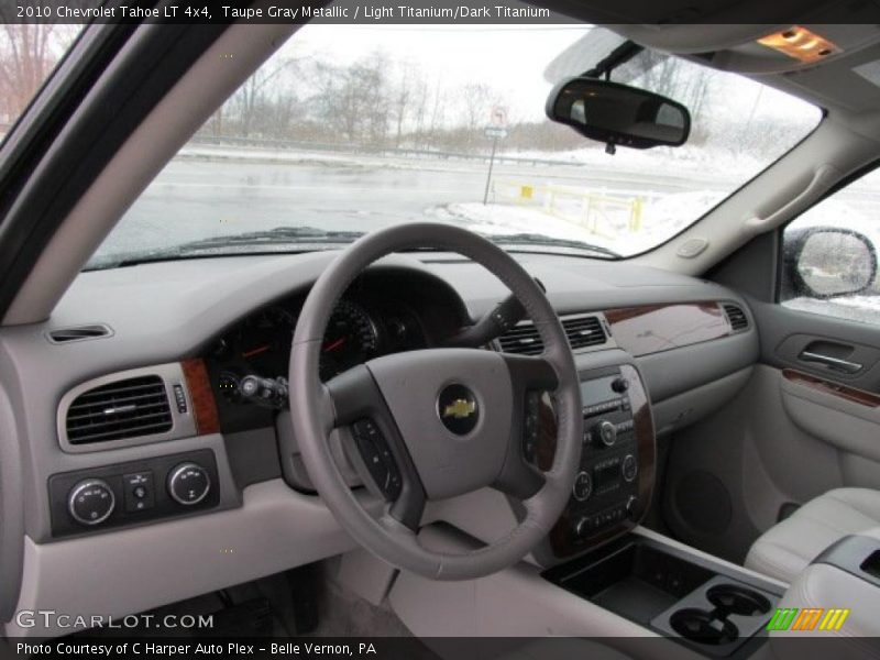 Taupe Gray Metallic / Light Titanium/Dark Titanium 2010 Chevrolet Tahoe LT 4x4
