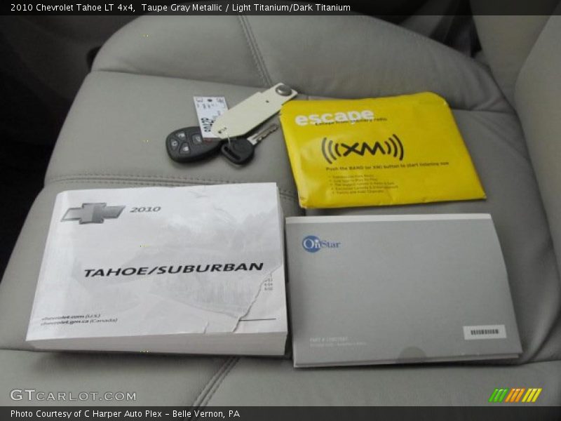 Taupe Gray Metallic / Light Titanium/Dark Titanium 2010 Chevrolet Tahoe LT 4x4