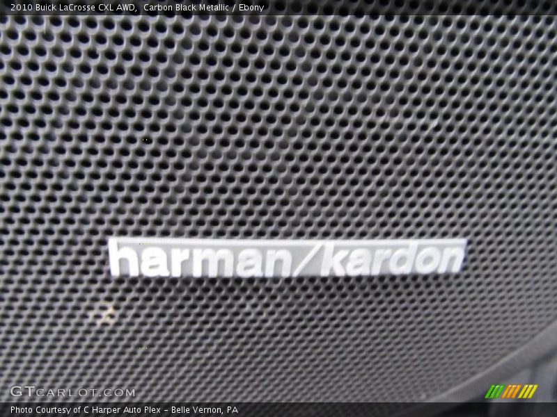 Carbon Black Metallic / Ebony 2010 Buick LaCrosse CXL AWD