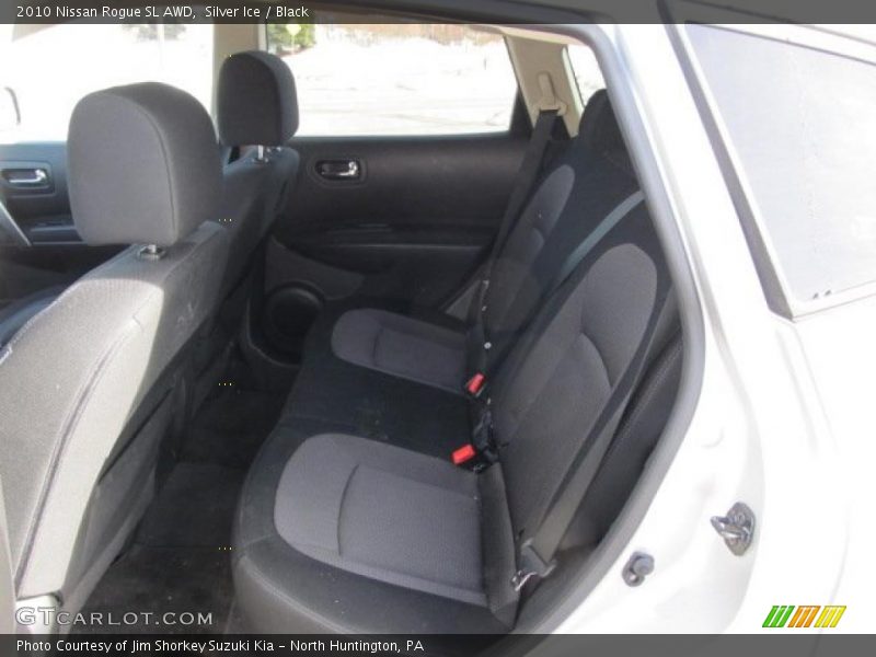 Silver Ice / Black 2010 Nissan Rogue SL AWD