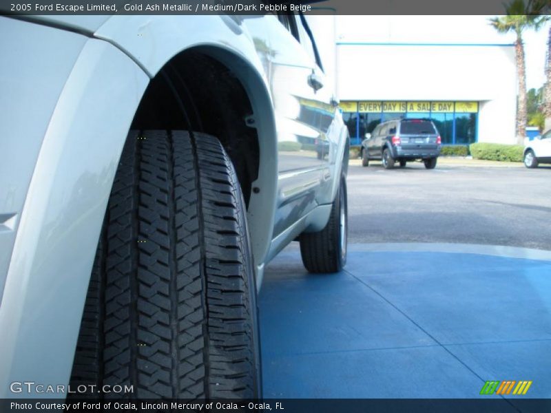 Gold Ash Metallic / Medium/Dark Pebble Beige 2005 Ford Escape Limited