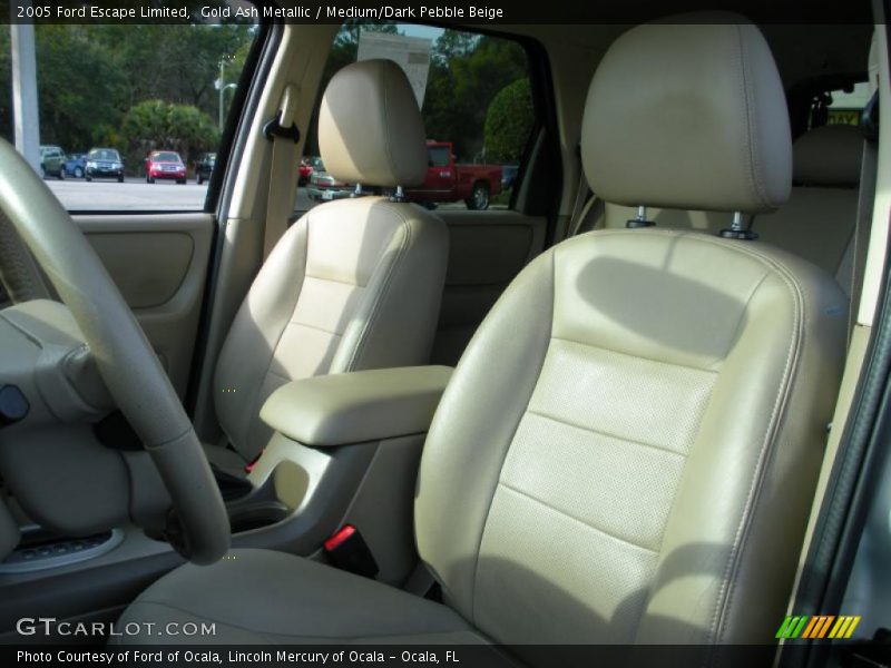 Gold Ash Metallic / Medium/Dark Pebble Beige 2005 Ford Escape Limited