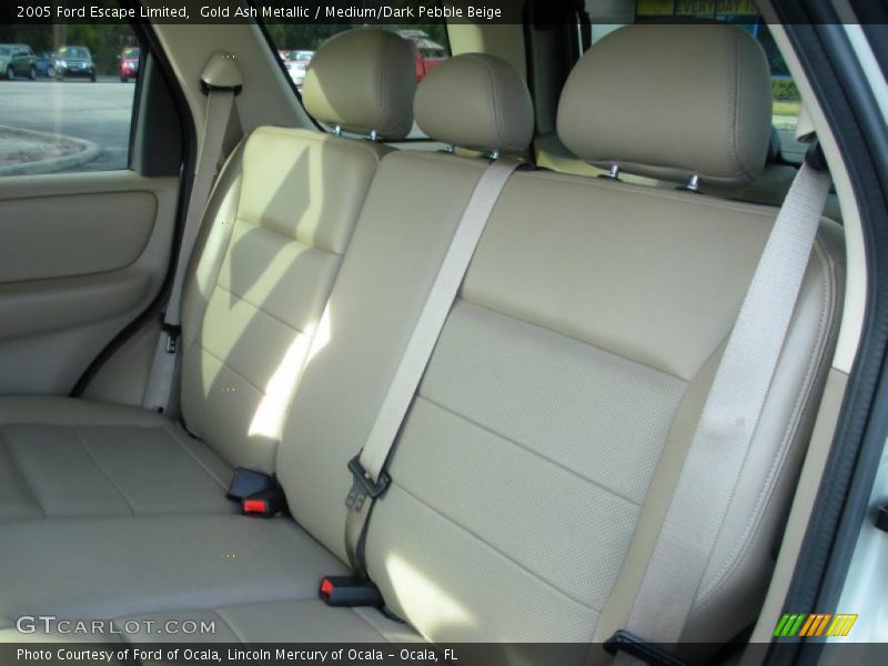 Gold Ash Metallic / Medium/Dark Pebble Beige 2005 Ford Escape Limited