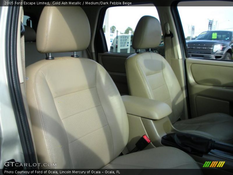 Gold Ash Metallic / Medium/Dark Pebble Beige 2005 Ford Escape Limited