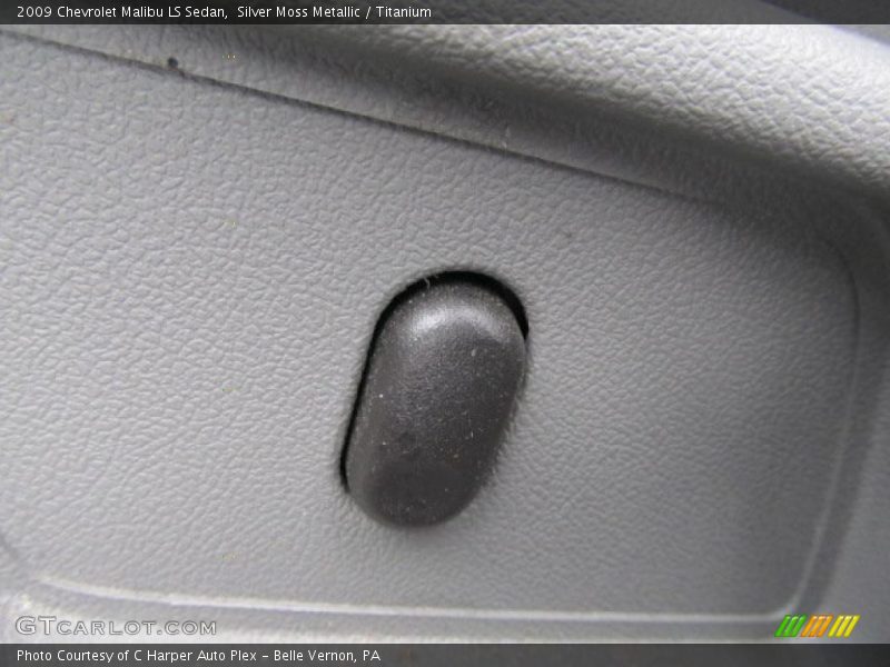 Silver Moss Metallic / Titanium 2009 Chevrolet Malibu LS Sedan