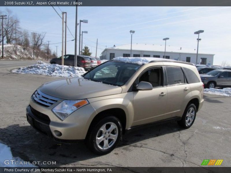 Aspen Gold Metallic / Beige 2008 Suzuki XL7