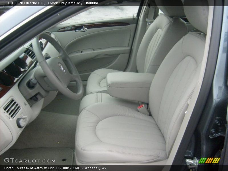 Cyber Gray Metallic / Titanium 2011 Buick Lucerne CXL