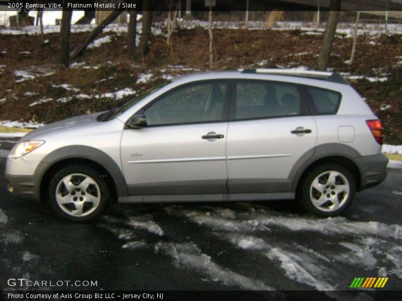 Platinum Metallic / Slate 2005 Pontiac Vibe