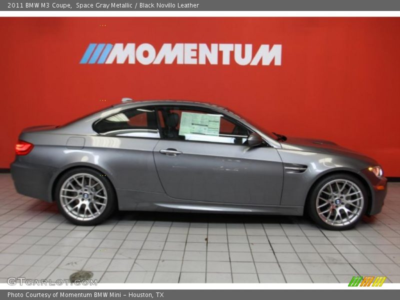 Space Gray Metallic / Black Novillo Leather 2011 BMW M3 Coupe