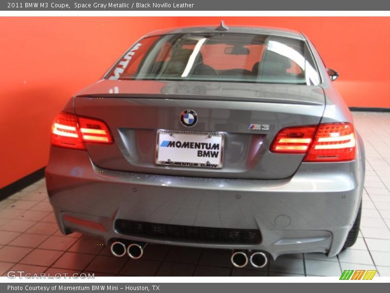 Space Gray Metallic / Black Novillo Leather 2011 BMW M3 Coupe