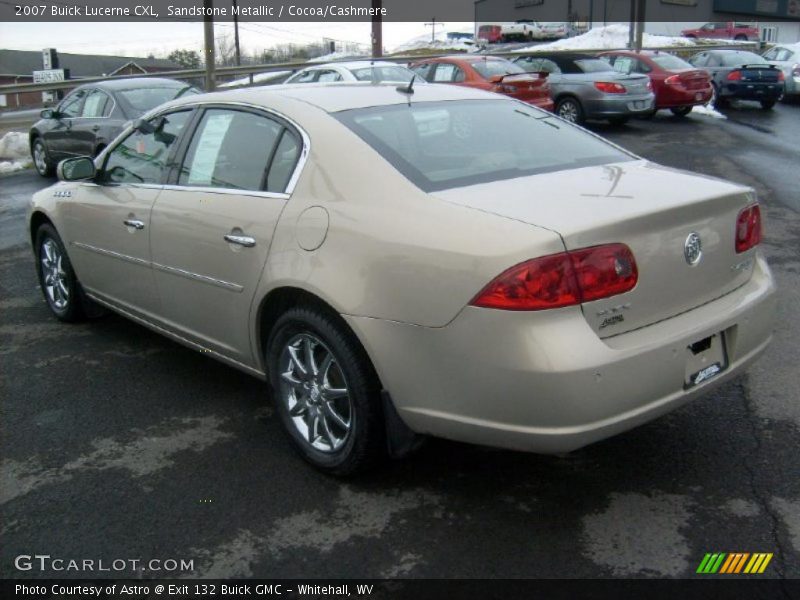 Sandstone Metallic / Cocoa/Cashmere 2007 Buick Lucerne CXL