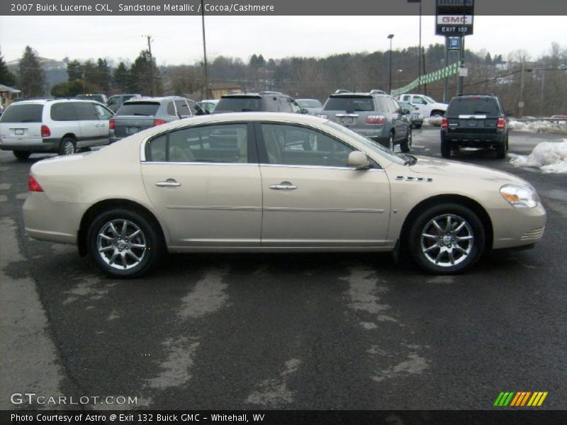 Sandstone Metallic / Cocoa/Cashmere 2007 Buick Lucerne CXL