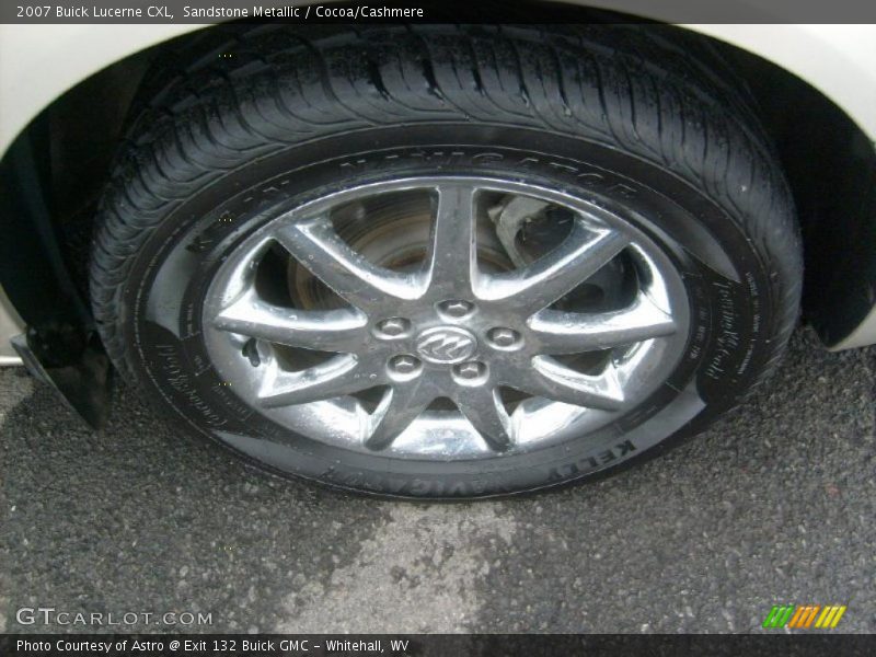 Sandstone Metallic / Cocoa/Cashmere 2007 Buick Lucerne CXL