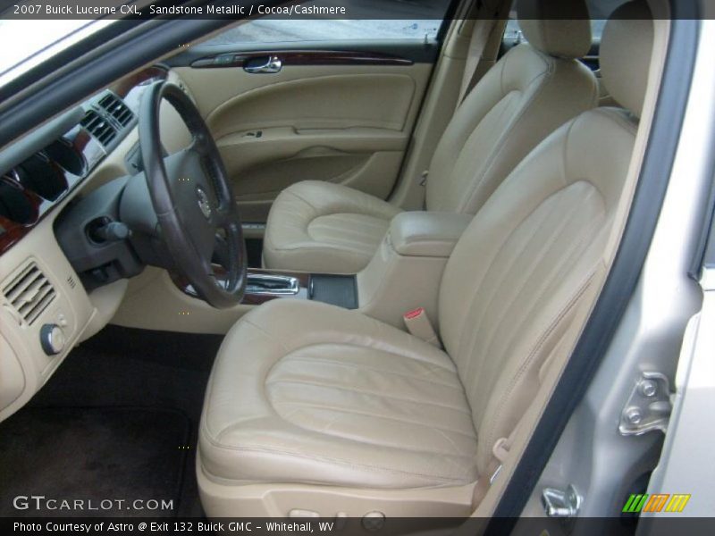 Sandstone Metallic / Cocoa/Cashmere 2007 Buick Lucerne CXL