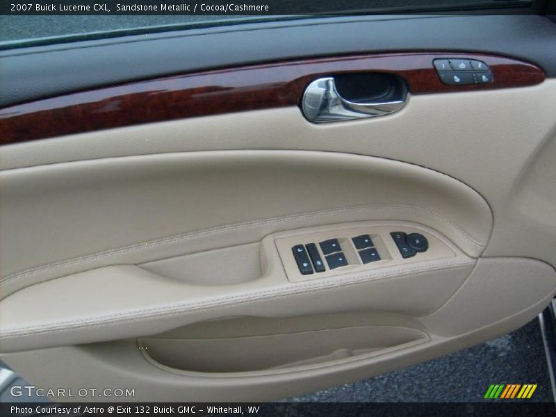 Sandstone Metallic / Cocoa/Cashmere 2007 Buick Lucerne CXL