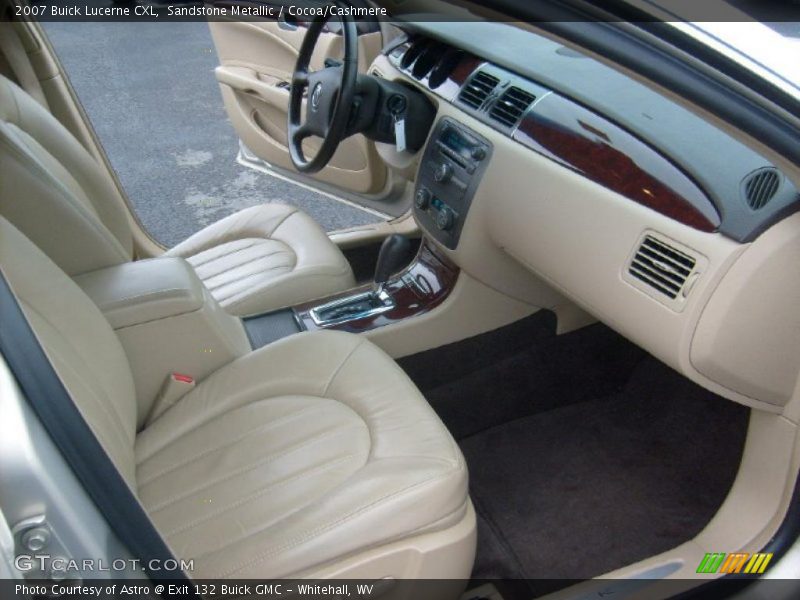 Sandstone Metallic / Cocoa/Cashmere 2007 Buick Lucerne CXL