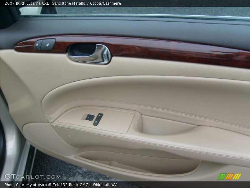 Sandstone Metallic / Cocoa/Cashmere 2007 Buick Lucerne CXL