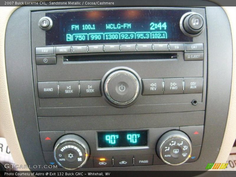 Controls of 2007 Lucerne CXL