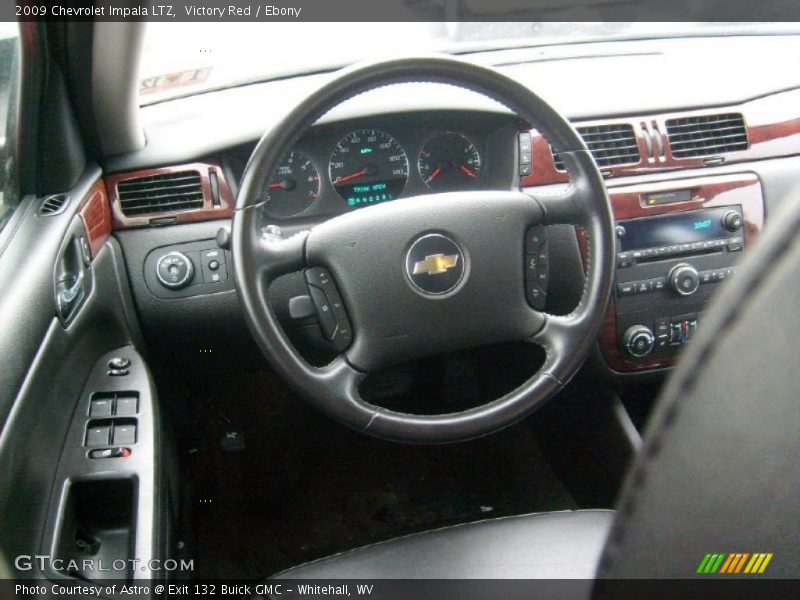 Victory Red / Ebony 2009 Chevrolet Impala LTZ