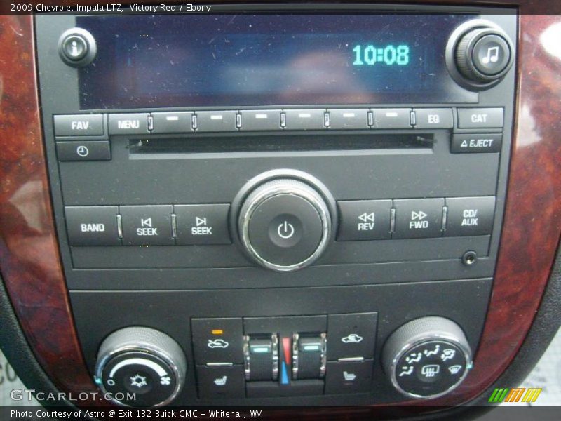 Victory Red / Ebony 2009 Chevrolet Impala LTZ
