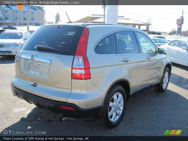 Borrego Beige Metallic / Ivory 2008 Honda CR-V EX-L