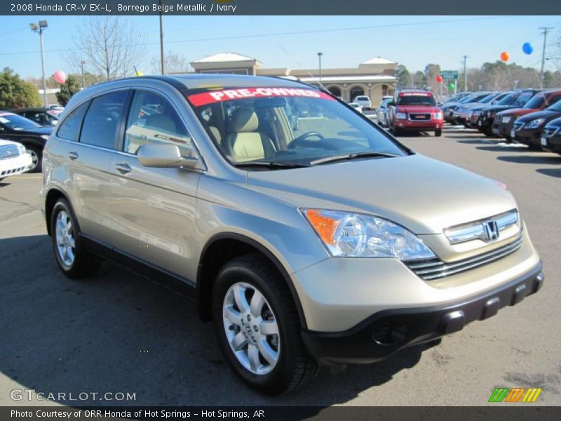 Borrego Beige Metallic / Ivory 2008 Honda CR-V EX-L