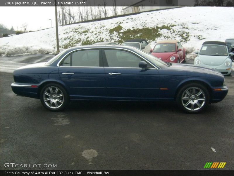 Pacific Blue Metallic / Sand 2004 Jaguar XJ XJ8