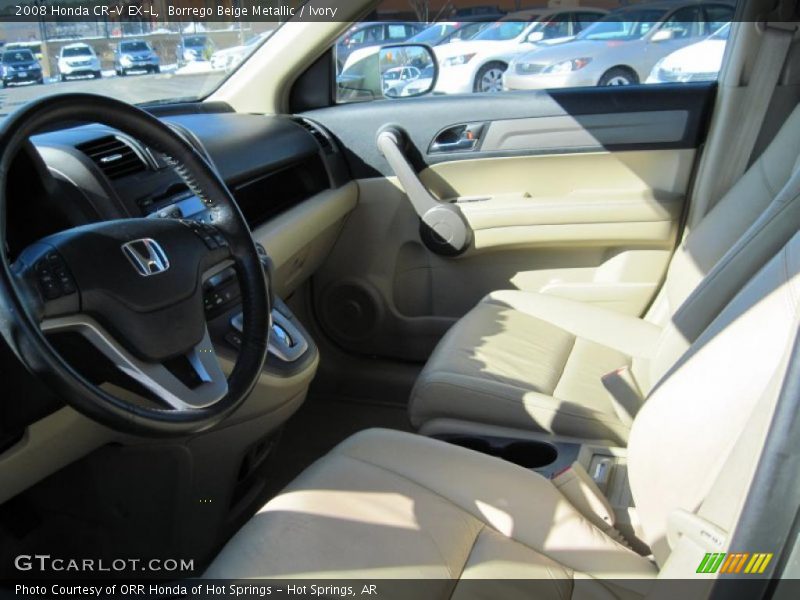 Borrego Beige Metallic / Ivory 2008 Honda CR-V EX-L