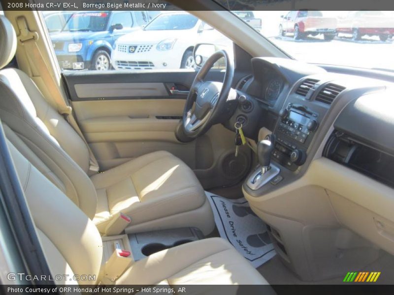 Borrego Beige Metallic / Ivory 2008 Honda CR-V EX-L
