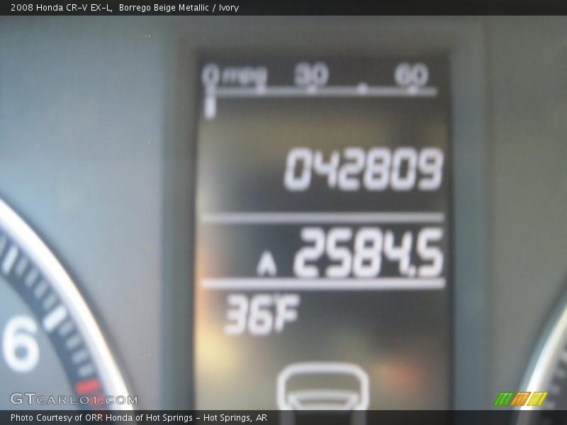 Borrego Beige Metallic / Ivory 2008 Honda CR-V EX-L