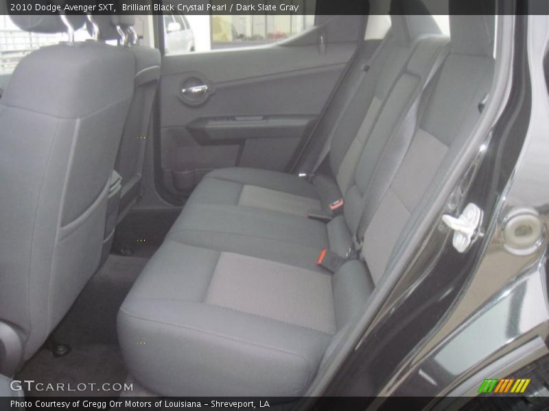 Brilliant Black Crystal Pearl / Dark Slate Gray 2010 Dodge Avenger SXT