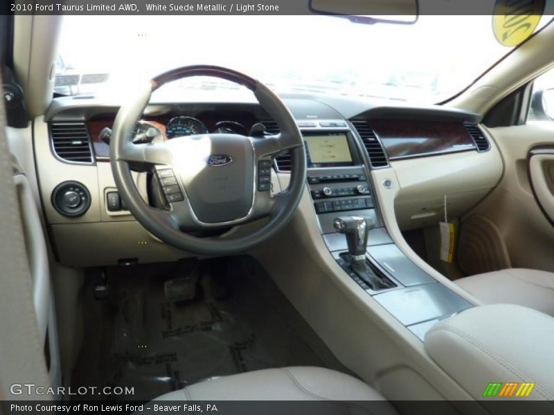 Light Stone Interior - 2010 Taurus Limited AWD 