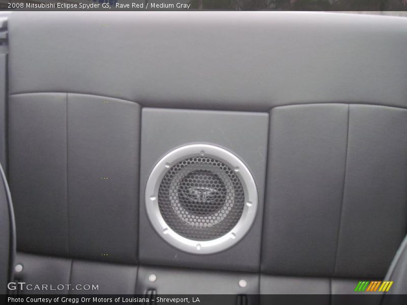 Rave Red / Medium Gray 2008 Mitsubishi Eclipse Spyder GS