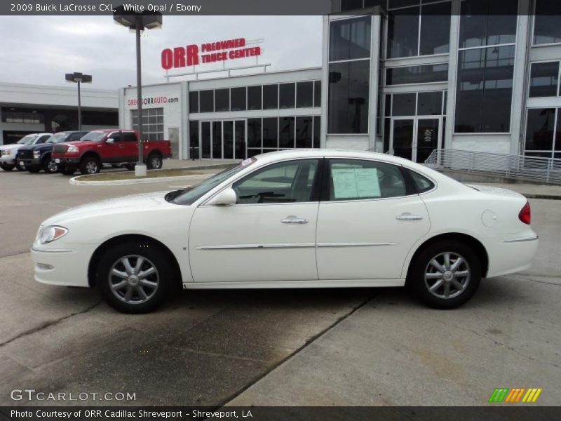 White Opal / Ebony 2009 Buick LaCrosse CXL