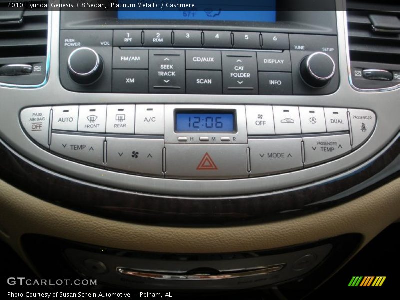 Platinum Metallic / Cashmere 2010 Hyundai Genesis 3.8 Sedan