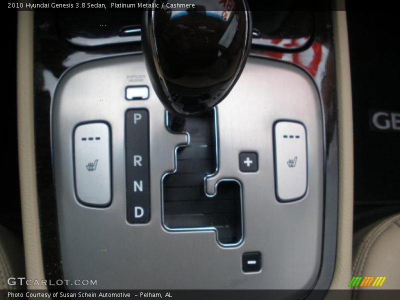 Platinum Metallic / Cashmere 2010 Hyundai Genesis 3.8 Sedan
