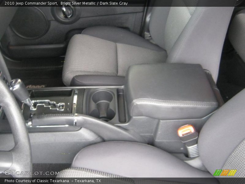 Bright Silver Metallic / Dark Slate Gray 2010 Jeep Commander Sport