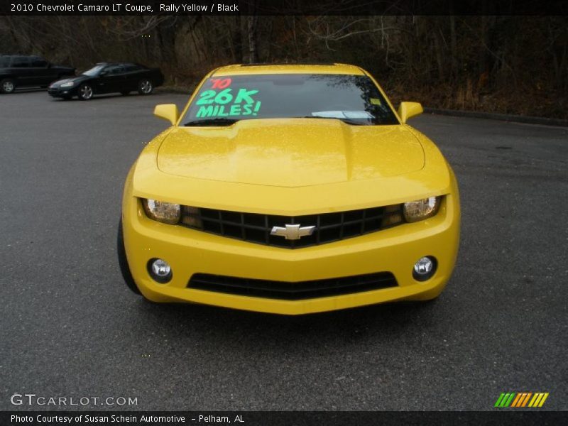 Rally Yellow / Black 2010 Chevrolet Camaro LT Coupe