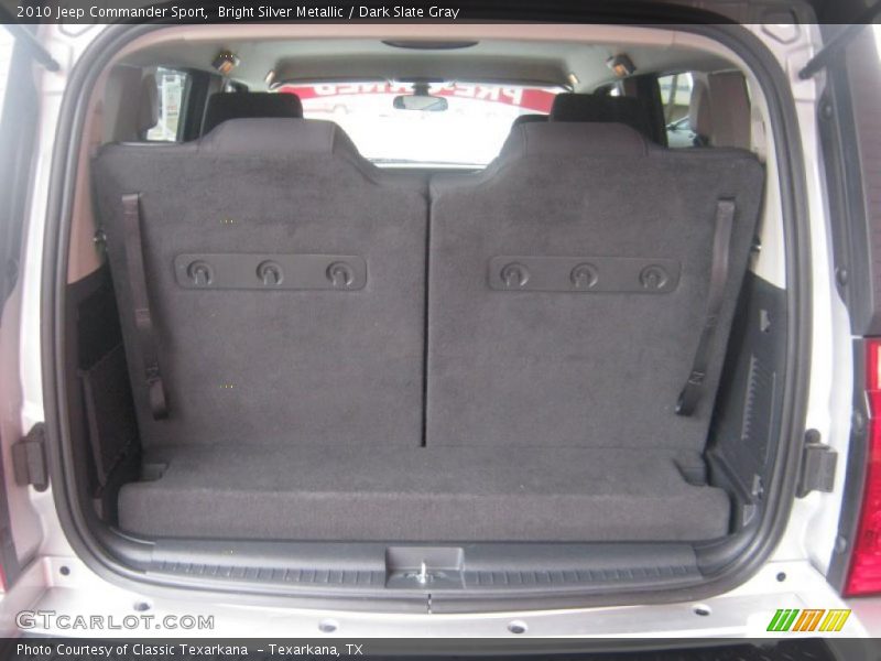 Bright Silver Metallic / Dark Slate Gray 2010 Jeep Commander Sport