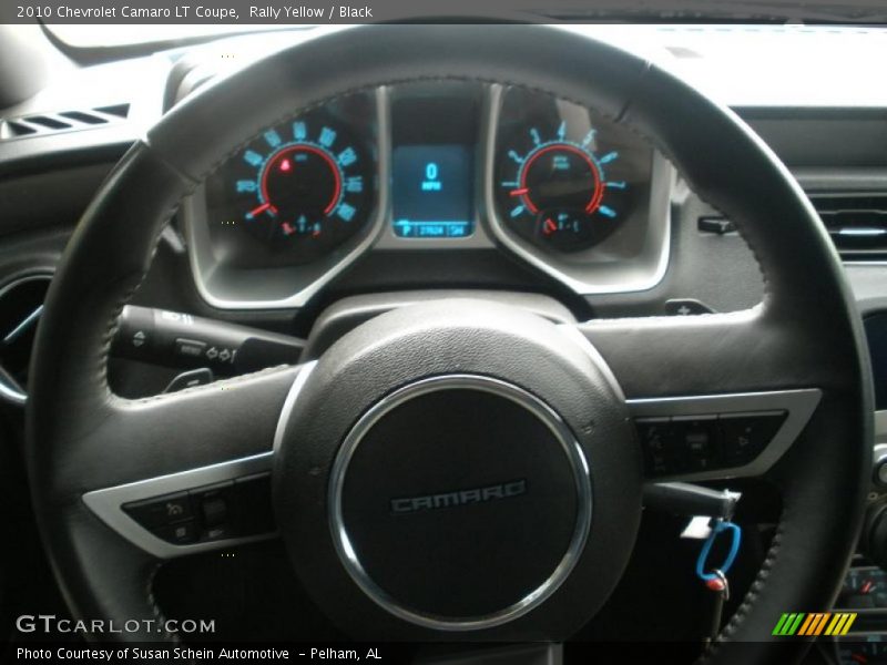 Rally Yellow / Black 2010 Chevrolet Camaro LT Coupe