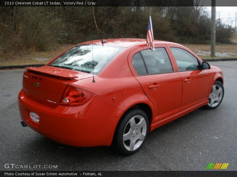 Victory Red / Gray 2010 Chevrolet Cobalt LT Sedan