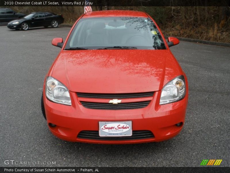 Victory Red / Gray 2010 Chevrolet Cobalt LT Sedan