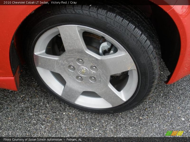 Victory Red / Gray 2010 Chevrolet Cobalt LT Sedan