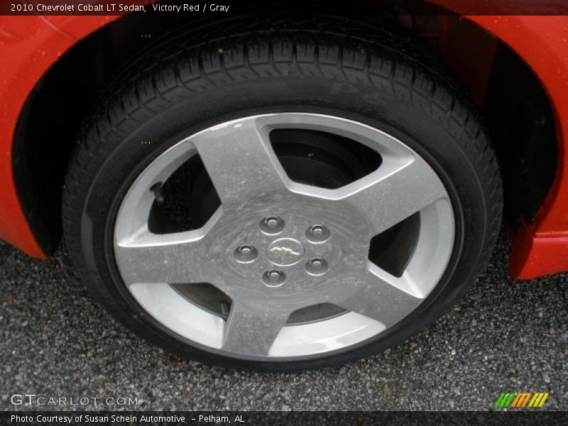 Victory Red / Gray 2010 Chevrolet Cobalt LT Sedan